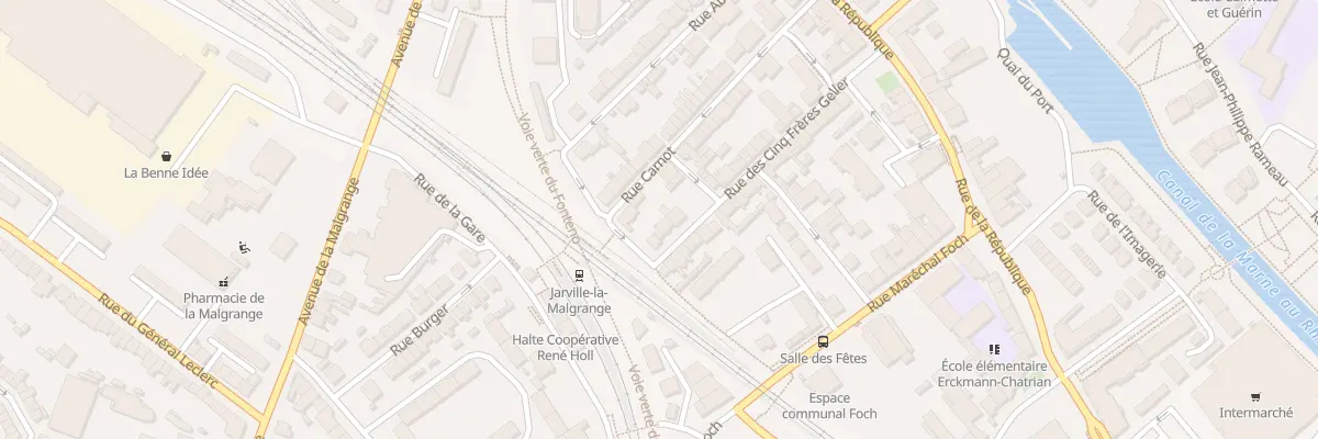 Plan du 28 Rue des Cinq Freres Geller à Jarville-la-Malgrange