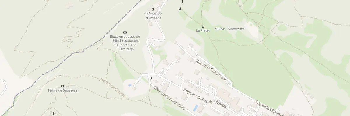 Plan du 306 Imp du Pas de l’Échelle à Monnetier-Mornex
