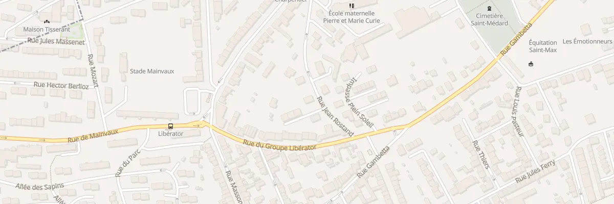 Plan du 7 Rue Jean Rostand à Saint-Max