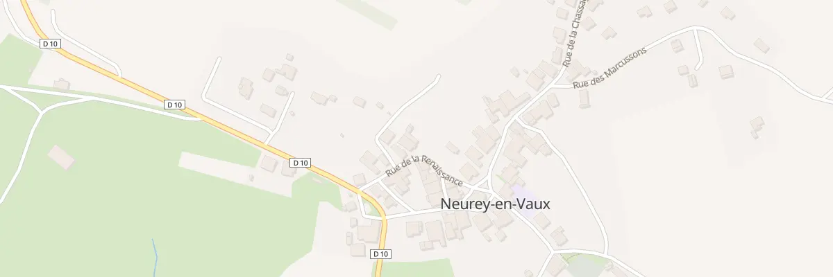 Plan du 4 Rue de la Renaissance à Neurey-en-Vaux