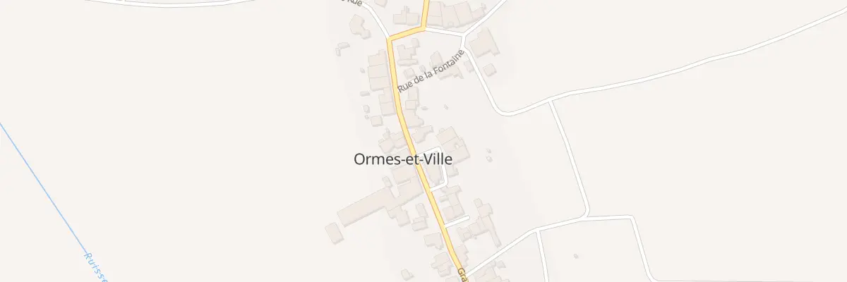 Plan du 18 Gr Grand Rue à Ormes-et-Ville