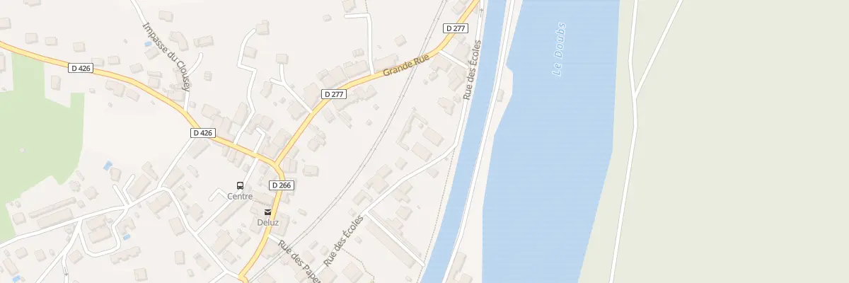 Plan du 17 Rue des Ecoles à Deluz