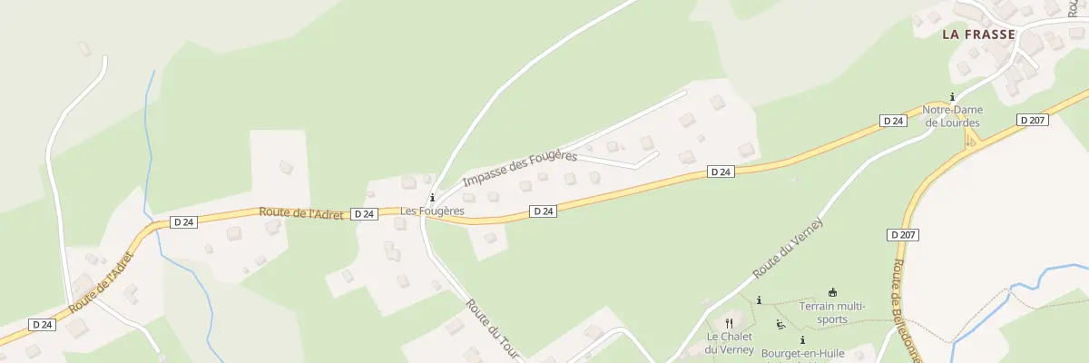 Plan du 440 Rte de l’Adret à Bourget-en-Huile