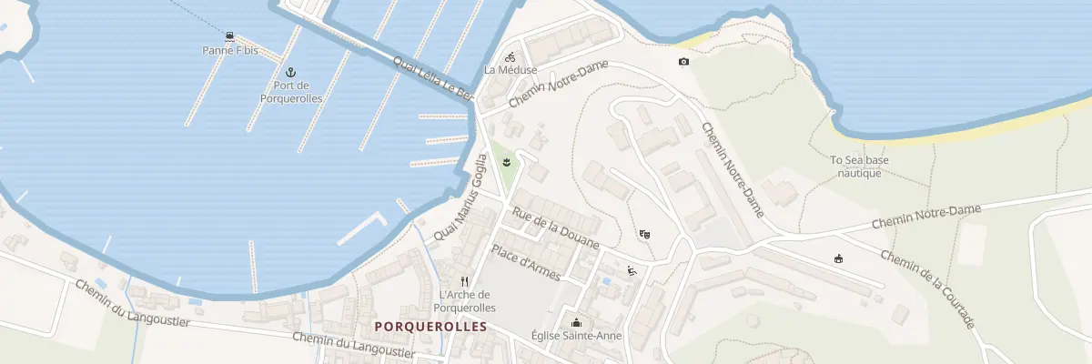 Plan du 9002 Rue de la Ferme à Hyères