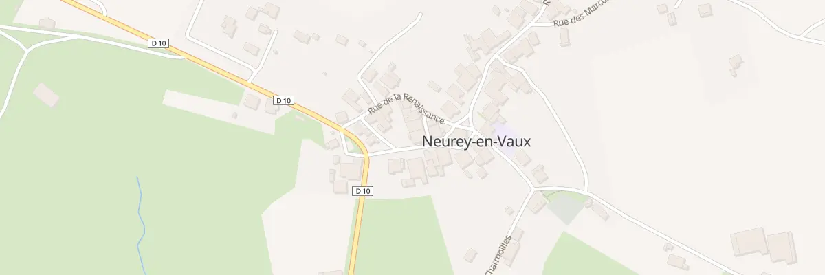 Plan du 4 Rue des Noyers à Neurey-en-Vaux