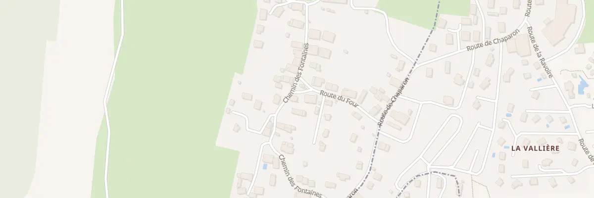 Plan du 149 Rte du Four à Lathuile