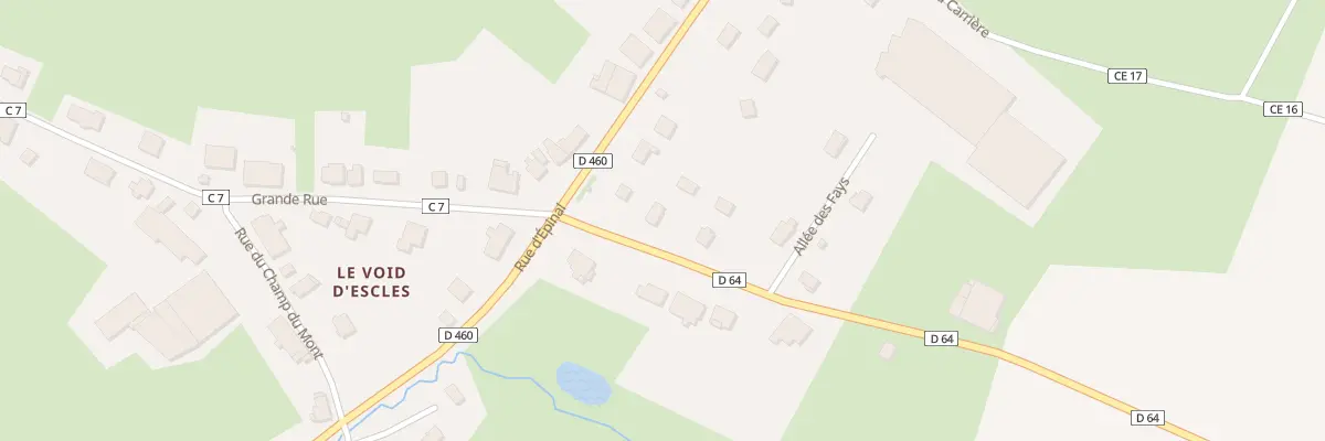 Plan du 3 Rue de Maupotel à Escles