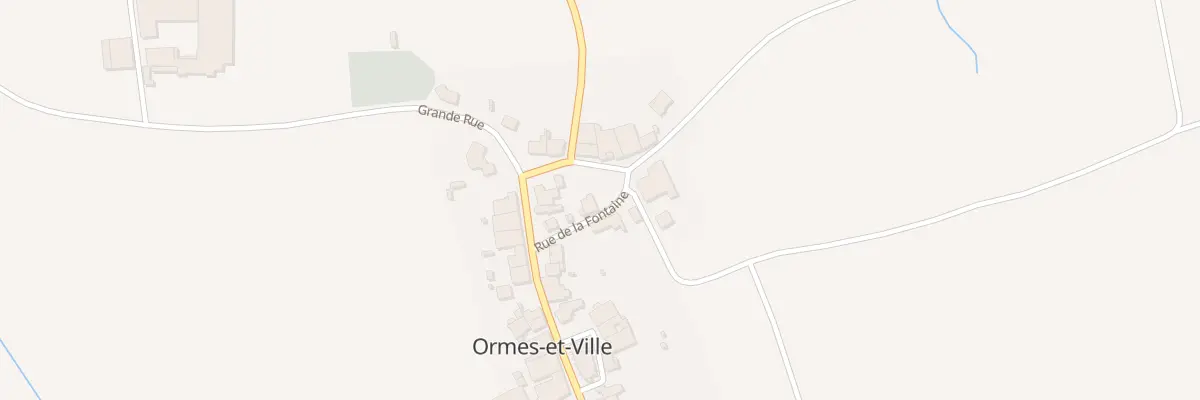Plan du 3 Rue de la Fontaine à Ormes-et-Ville