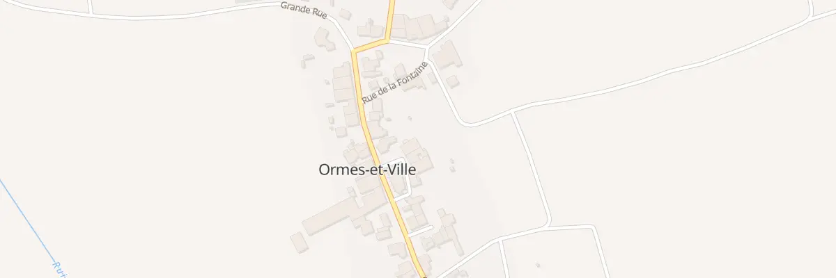 Plan du 6 Pl de l’Eglise à Ormes-et-Ville