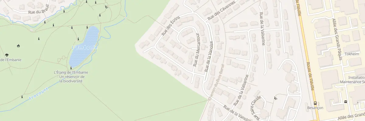 Plan du 44 Rue du Mercantour à Heillecourt
