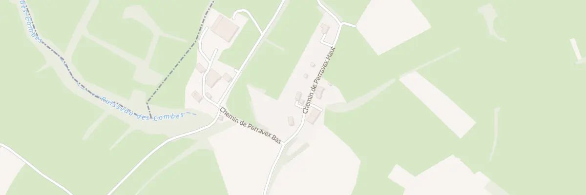 Plan du 71 Che de Perravex Haut à Arbusigny