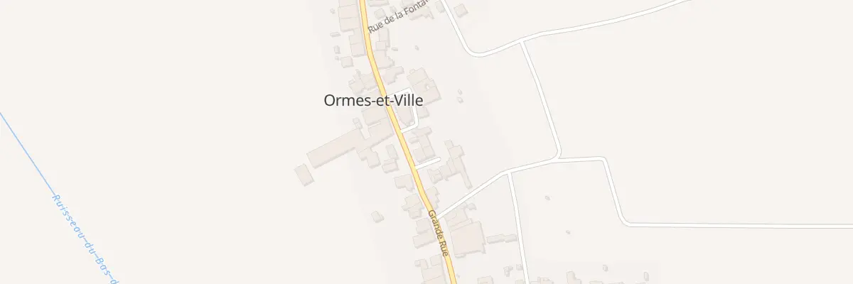 Plan du 16B Gr Grand Rue à Ormes-et-Ville