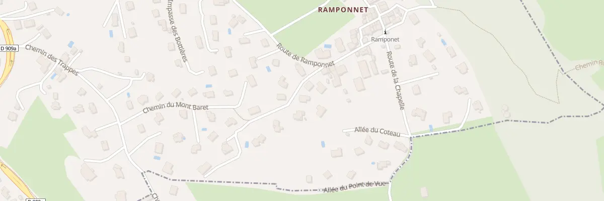 Plan du 494 Che des Dents de Lanfon à Menthon-Saint-Bernard