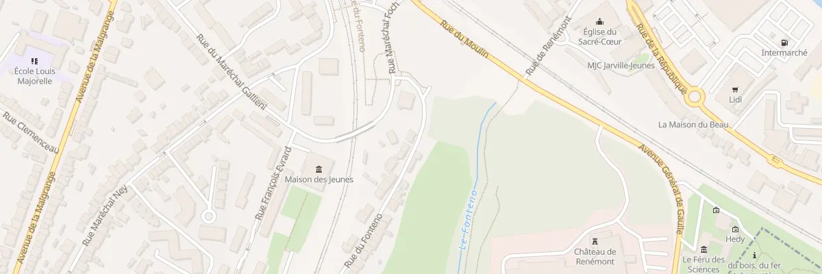 Plan du 6 Rue du Fonteno à Jarville-la-Malgrange
