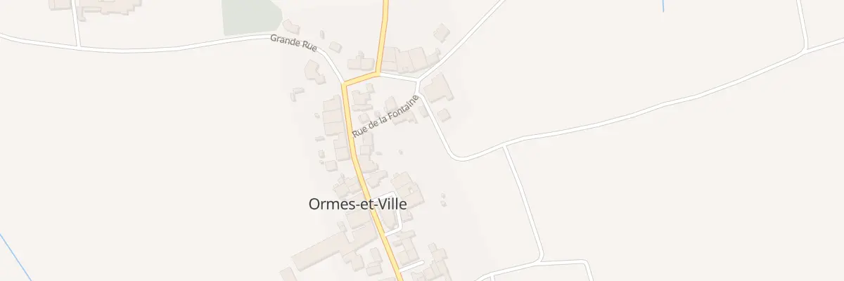Plan du 2 Rue de la Fontaine à Ormes-et-Ville