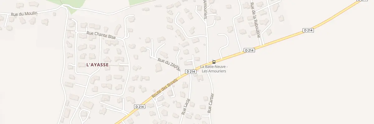 Plan du 20 Rue du Souffle à La Bâtie-Neuve