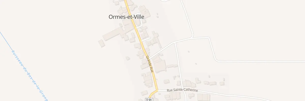 Plan du 14 Gr Grand Rue à Ormes-et-Ville