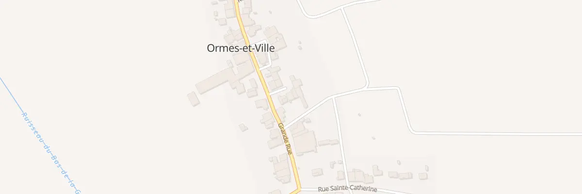Plan du 2 Cour du Couvent à Ormes-et-Ville