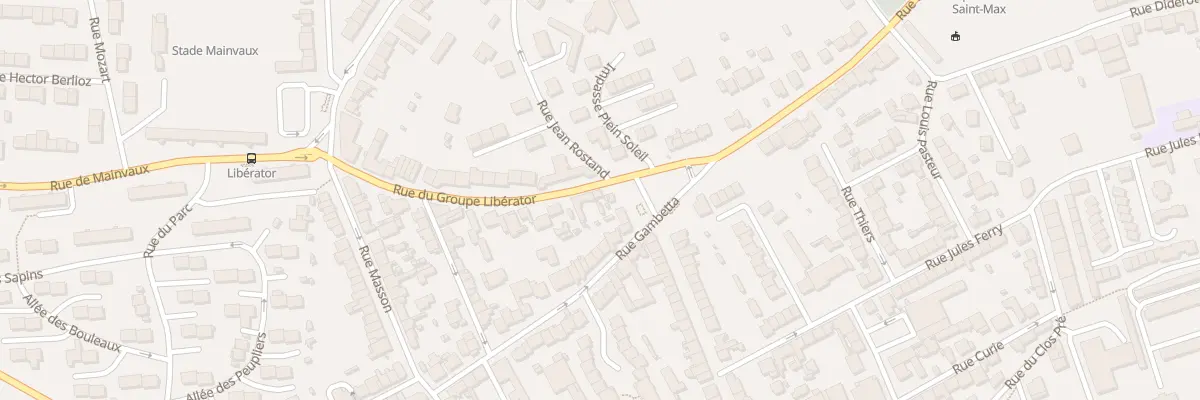 Plan du 3B Rue du Groupe Libérator à Saint-Max