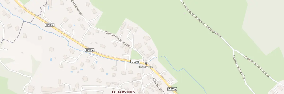 Plan du 60 Che des Fontaines à Talloires-Montmin