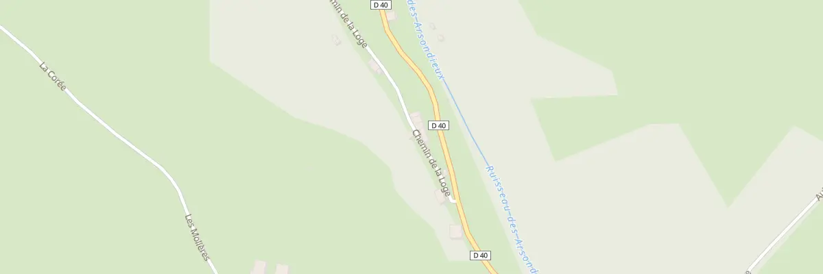 Plan du 2B Che de la Loge à Fontenoy-le-Château