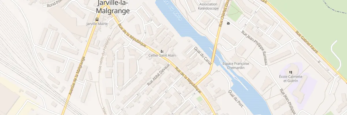 Plan du 45 Rue de la République à Jarville-la-Malgrange