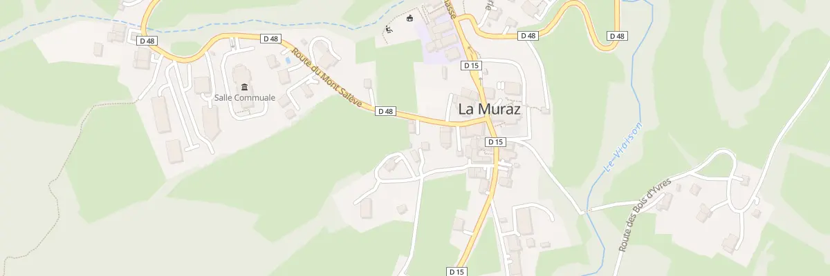 Plan du 85 Rte du Mont Salève à La Muraz