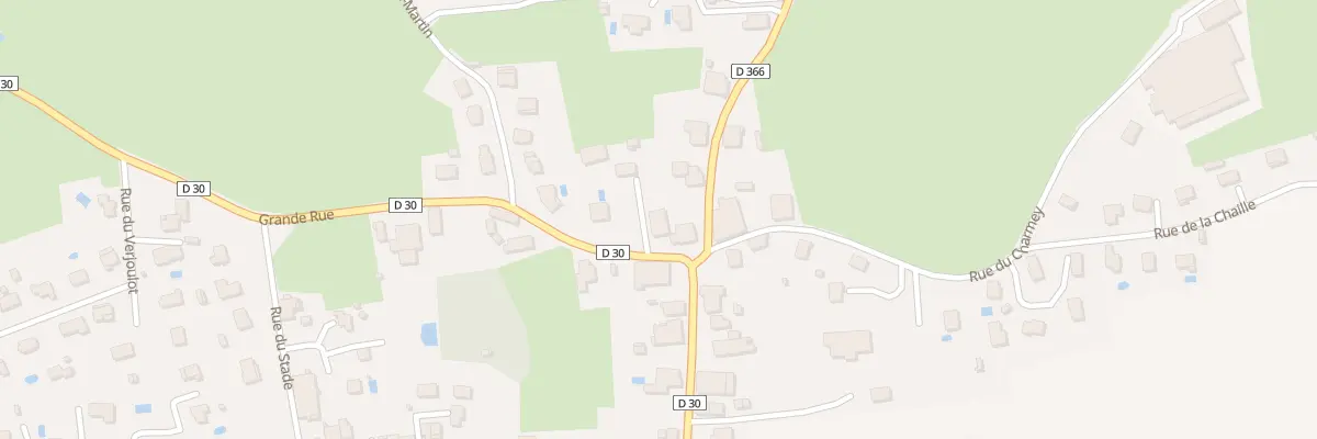 Plan du 5010 Grande Rue à Pouligney-Lusans