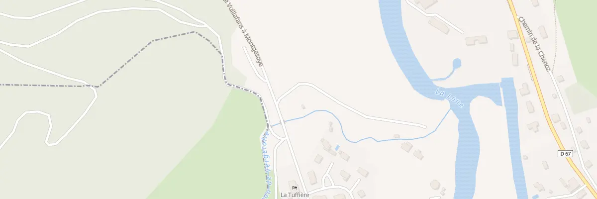 Plan du 5321 En Breux à Vuillafans