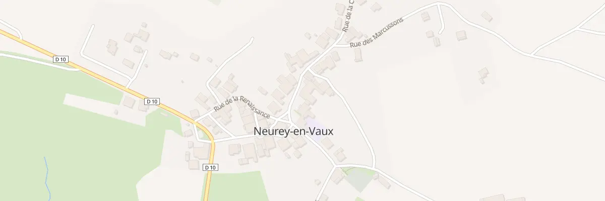 Plan du 4 Rue Saint Valbert à Neurey-en-Vaux