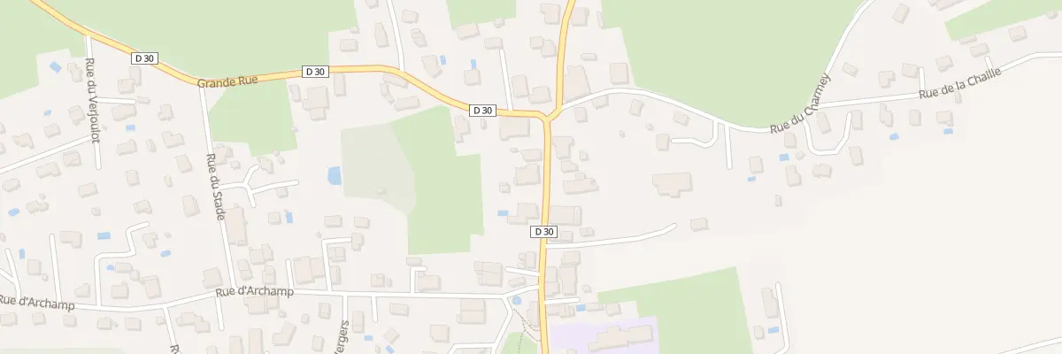 Plan du 5006 Gr Grande Rue à Pouligney-Lusans