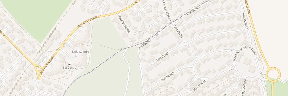 Plan du 33 Rue Berlioz à Fléville-devant-Nancy