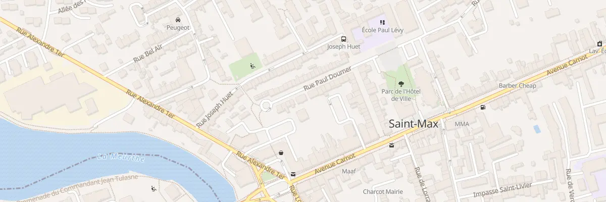 Plan du 19 Rue Paul Doumer à Saint-Max