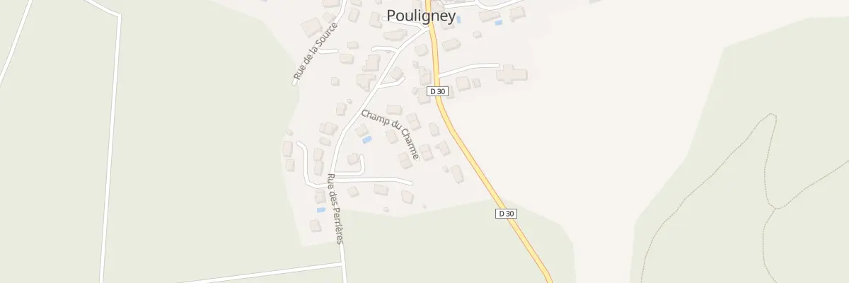 Plan du 4 Rue du Champ du Charme à Pouligney-Lusans
