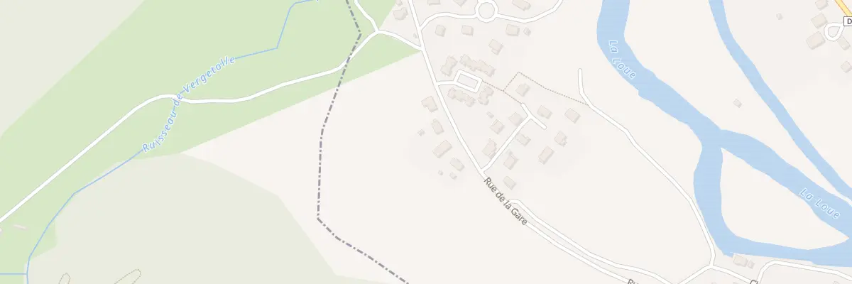 Plan du 15 Rue de la Gare à Vuillafans