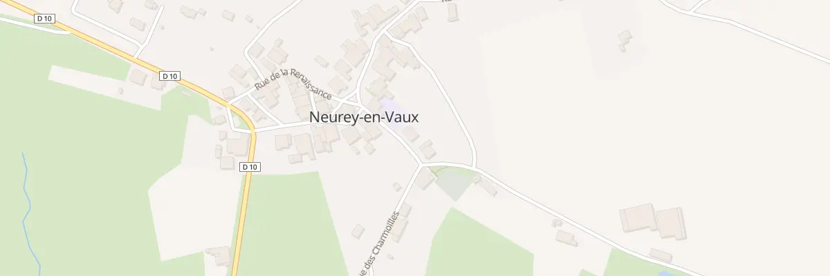Plan du 7 Rue Jean Baptiste Bizard à Neurey-en-Vaux