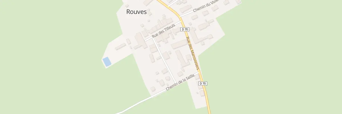 Plan du 150 Rue des Tilleuls à Rouves