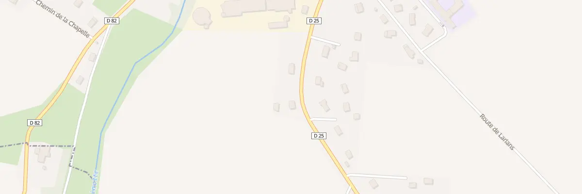 Plan du 4 Av de Guiseuil à Loulans-Verchamp