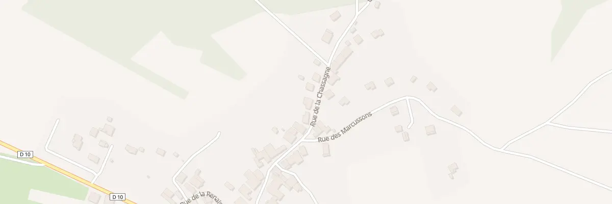 Plan du 3 Rue de la Chassagne à Neurey-en-Vaux