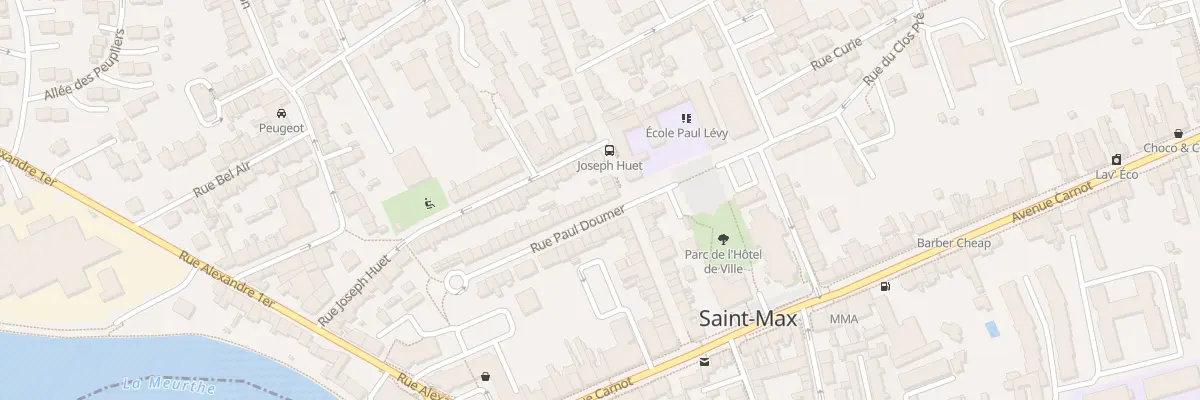 Plan du 4 Rue Paul Doumer à Saint-Max