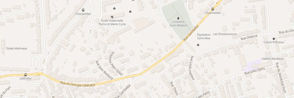 Plan du 51 Rue Gambetta à Saint-Max