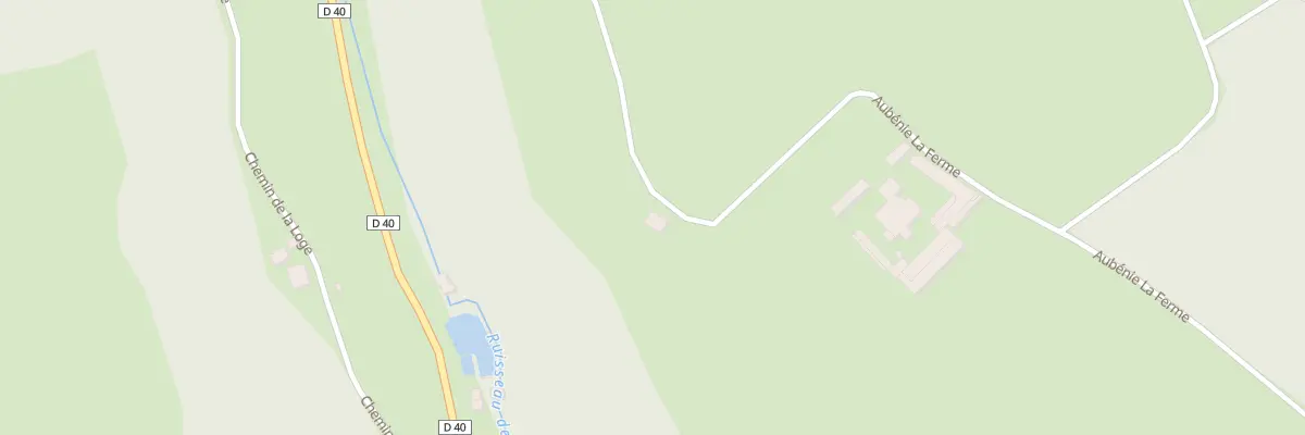 Plan du 3 Aubenié le Parc à Fontenoy-le-Château