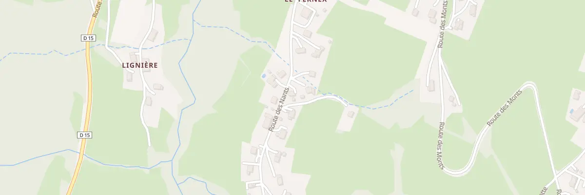 Plan du 303 Rte des Nants à La Muraz