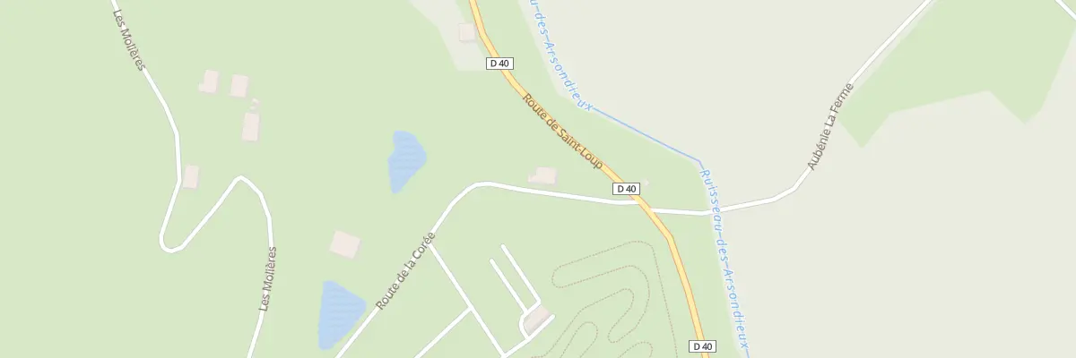 Plan du 6 Rte de la Coree à Fontenoy-le-Château