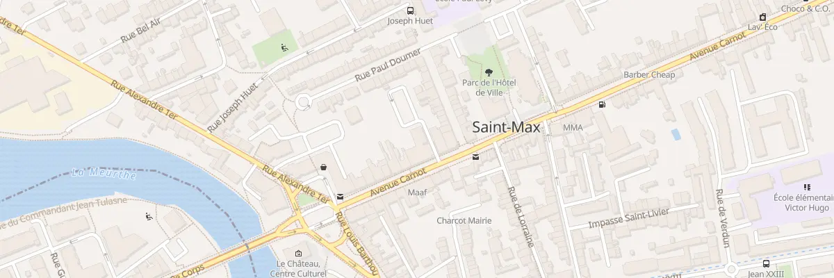 Plan du 27B Av Carnot à Saint-Max