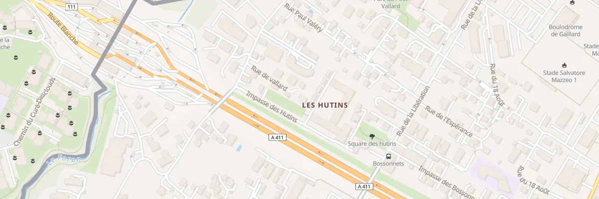 Plan du 45B Rue de Vallard à Gaillard