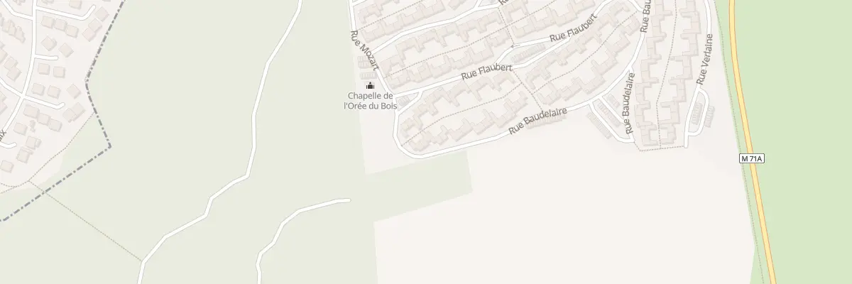 Plan du 46 Rue Baudelaire à Fléville-devant-Nancy