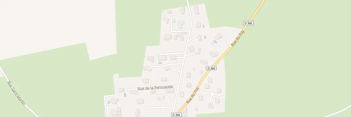 Plan du 5201 Rue de la Perousotte à Pouligney-Lusans