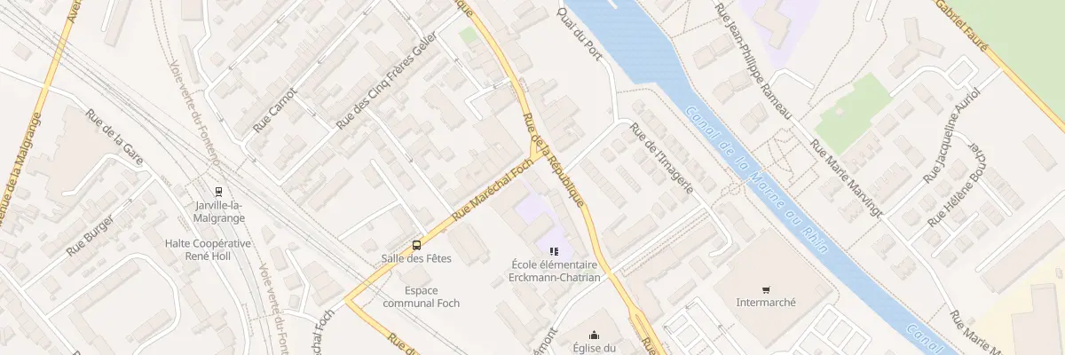 Plan du 92 Rue de la République à Jarville-la-Malgrange