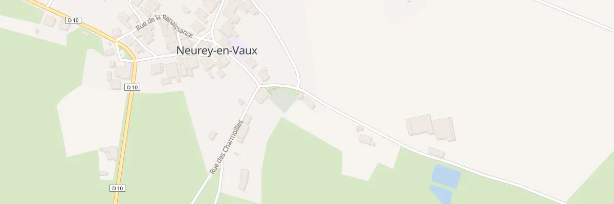 Plan du 6 Rue du Saunier à Neurey-en-Vaux